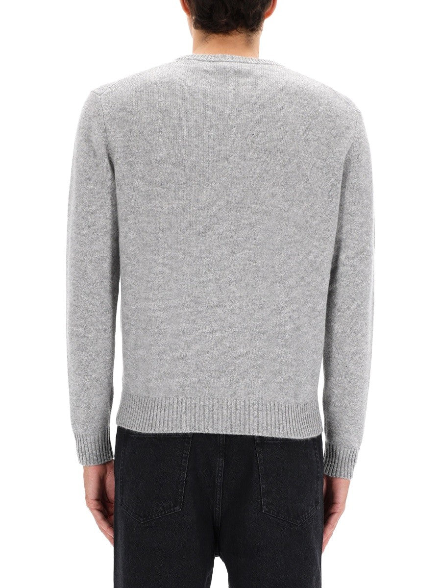 Aspesi Men's Knitted Sweater Grey Aspesi