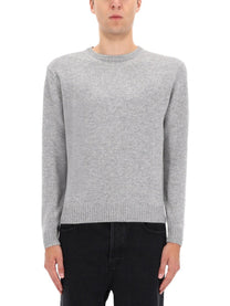 Aspesi Men's Knitted Sweater Grey Aspesi