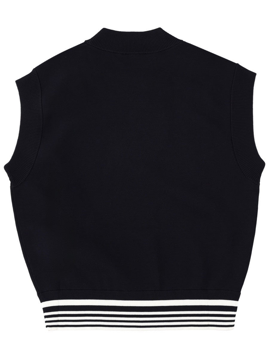 AUTRY Unisex Knitted Tops Blue