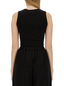 Fabiana Filippi Women's Knitted Tops Black
