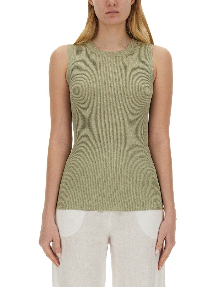 Fabiana Filippi Women's Knitted Tops Green Fabiana Filippi