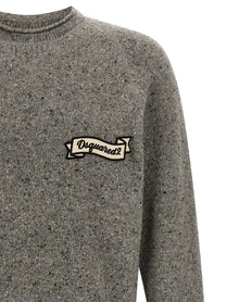Dsquared2 Knop Yarn Sweater Grey