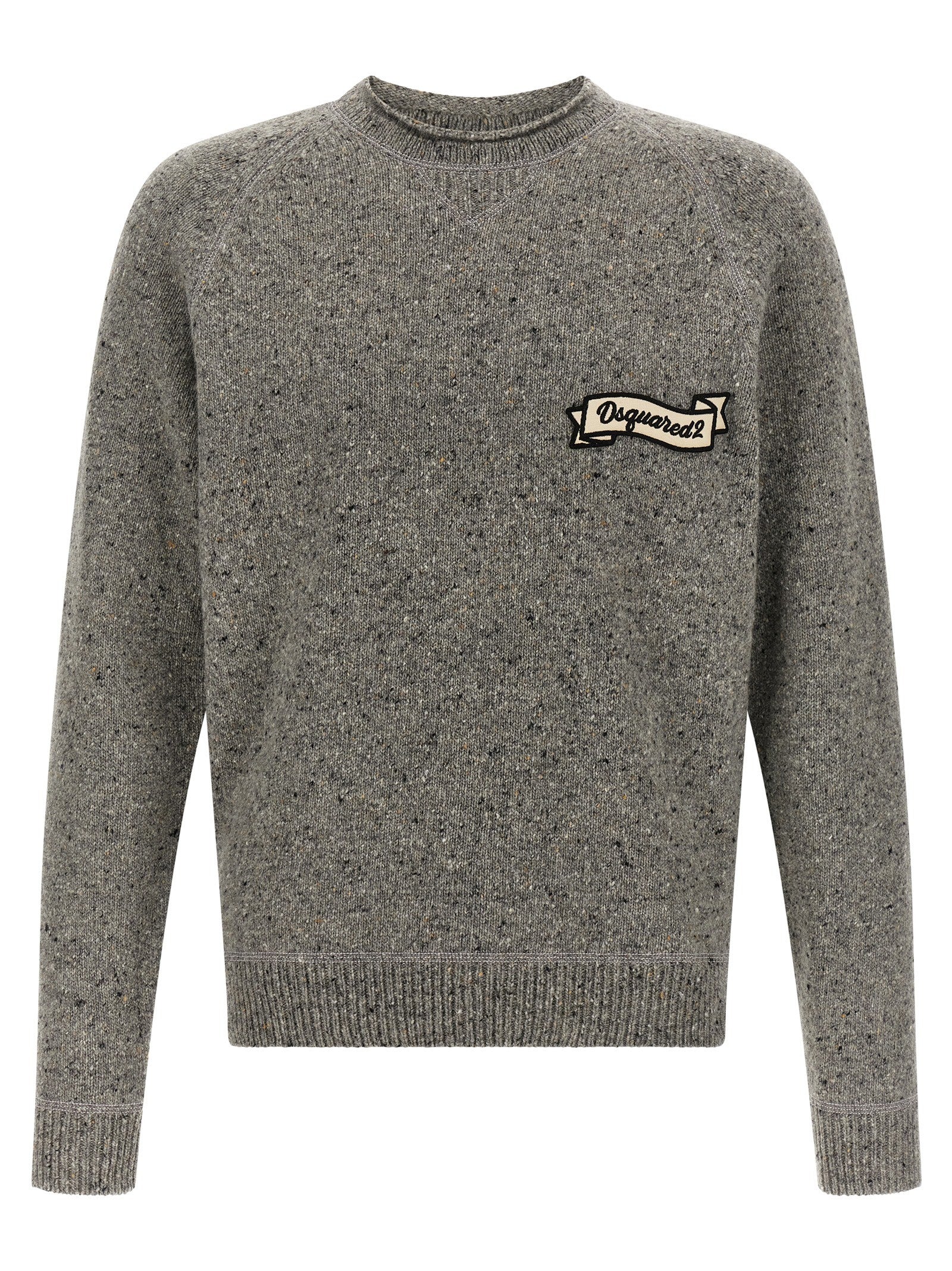 Dsquared2 Knop Yarn Sweater Grey