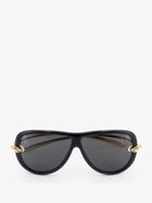 Bottega Veneta Women's Knot Aviator Acetate Sunglasses Black