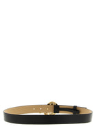Fabiana Filippi Knot Buckle Belt Black, view 2
