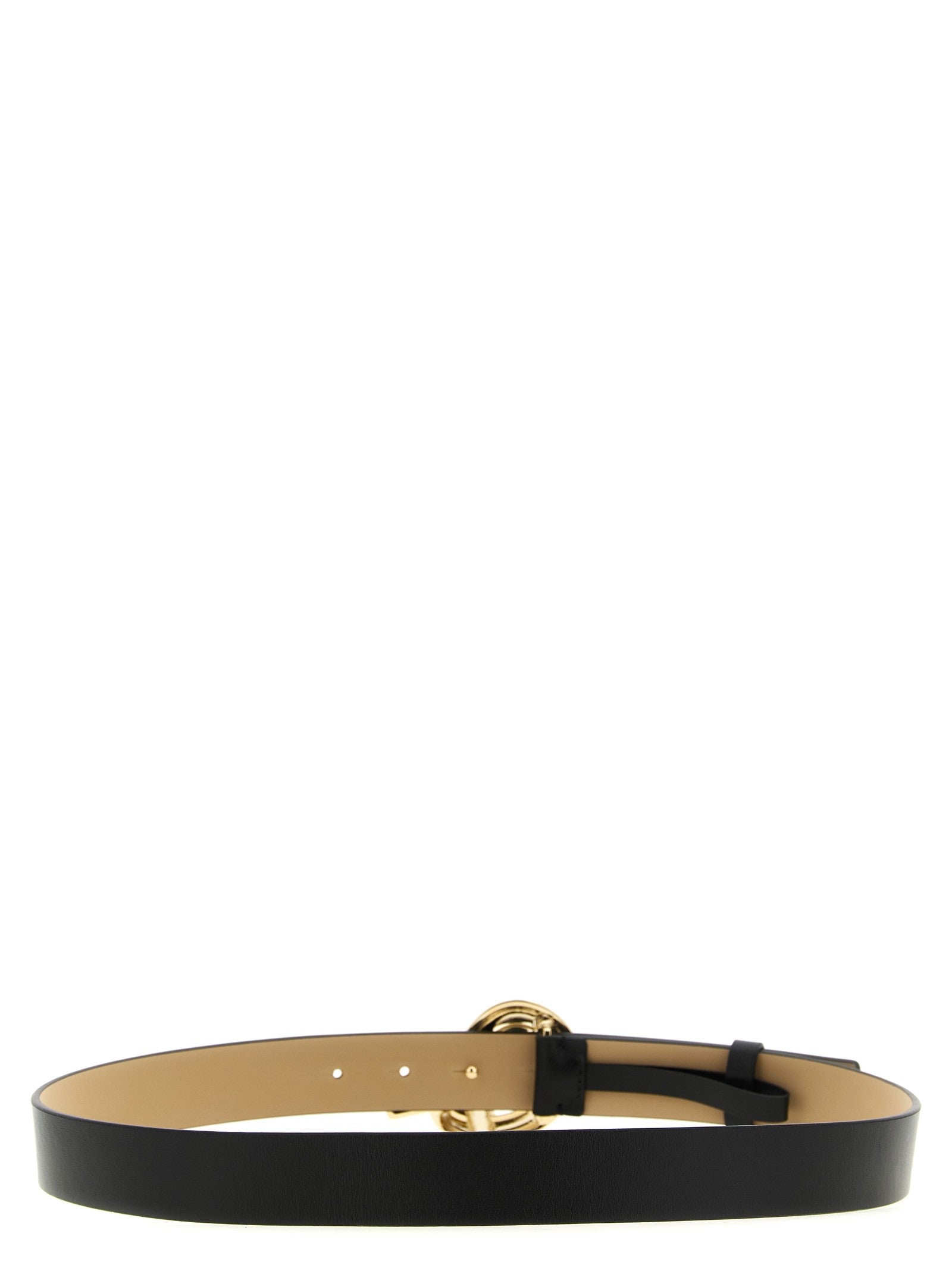 Fabiana Filippi Knot Buckle Belt Black