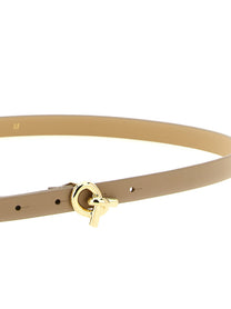 Fabiana Filippi Knot Buckle Belt Beige