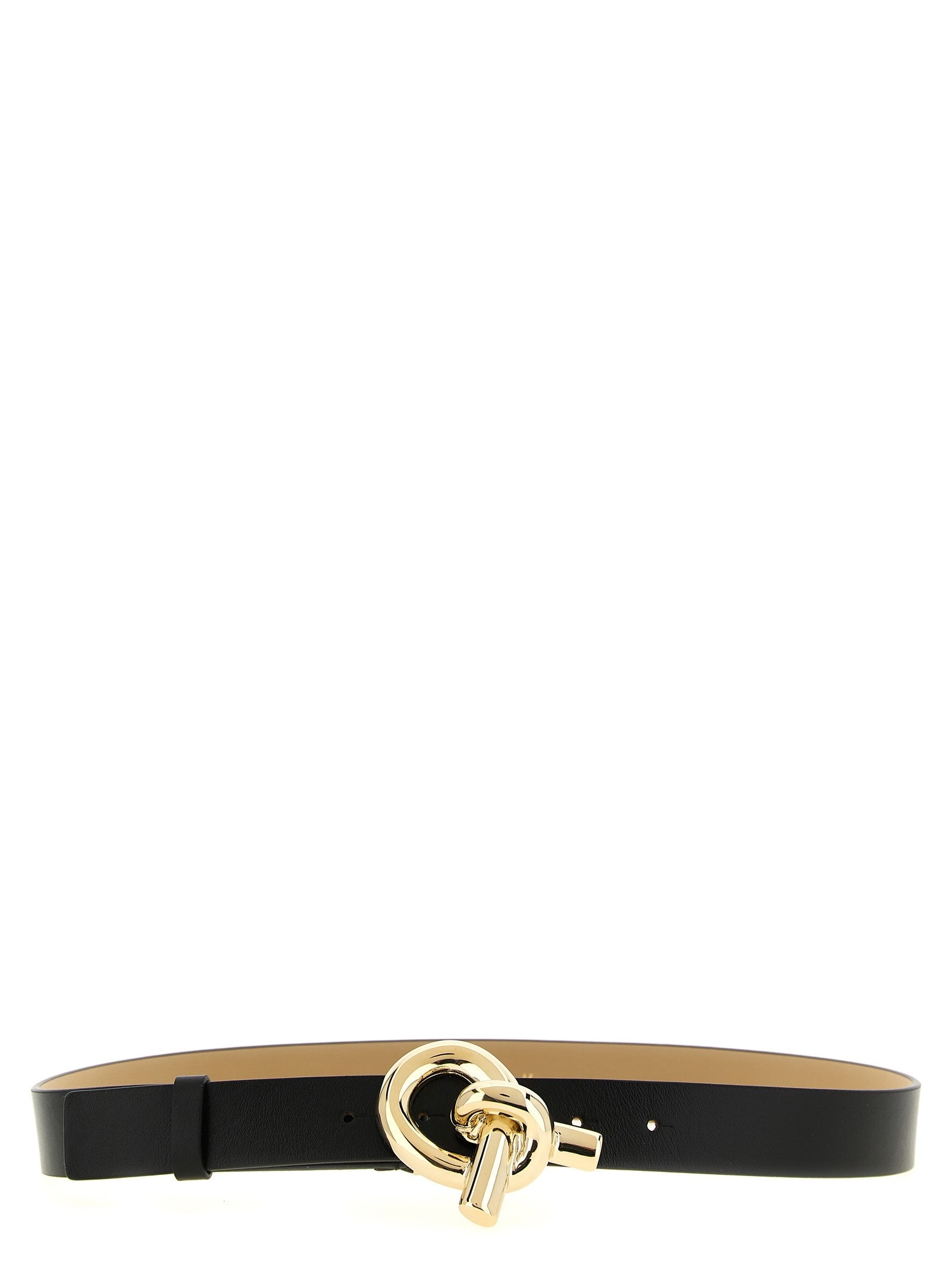 Fabiana Filippi Knot Buckle Belt Black