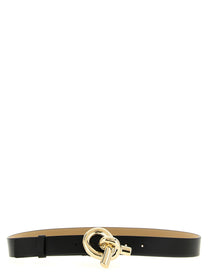 Fabiana Filippi Knot Buckle Belt Black