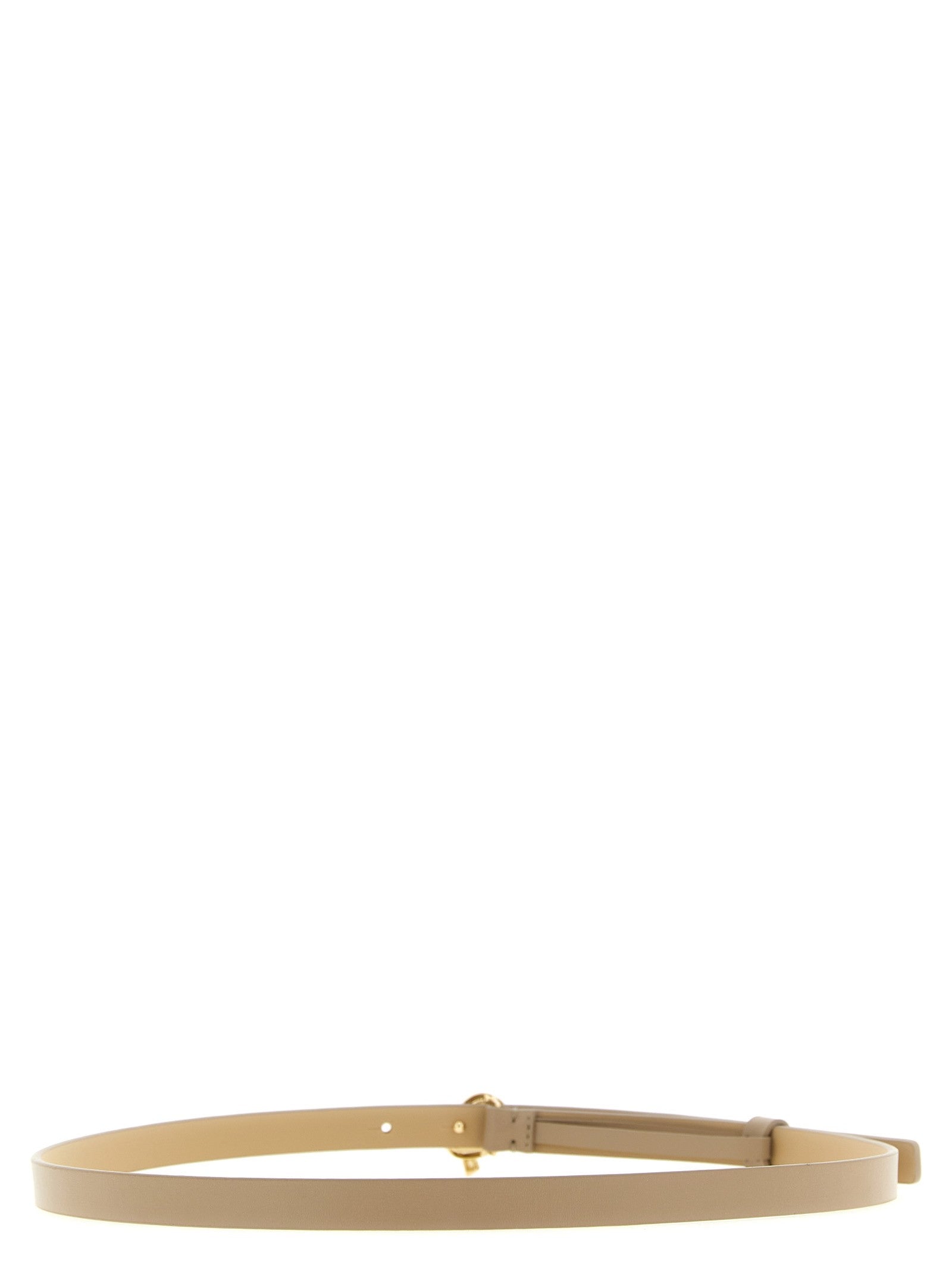 Fabiana Filippi Knot Buckle Belt Beige