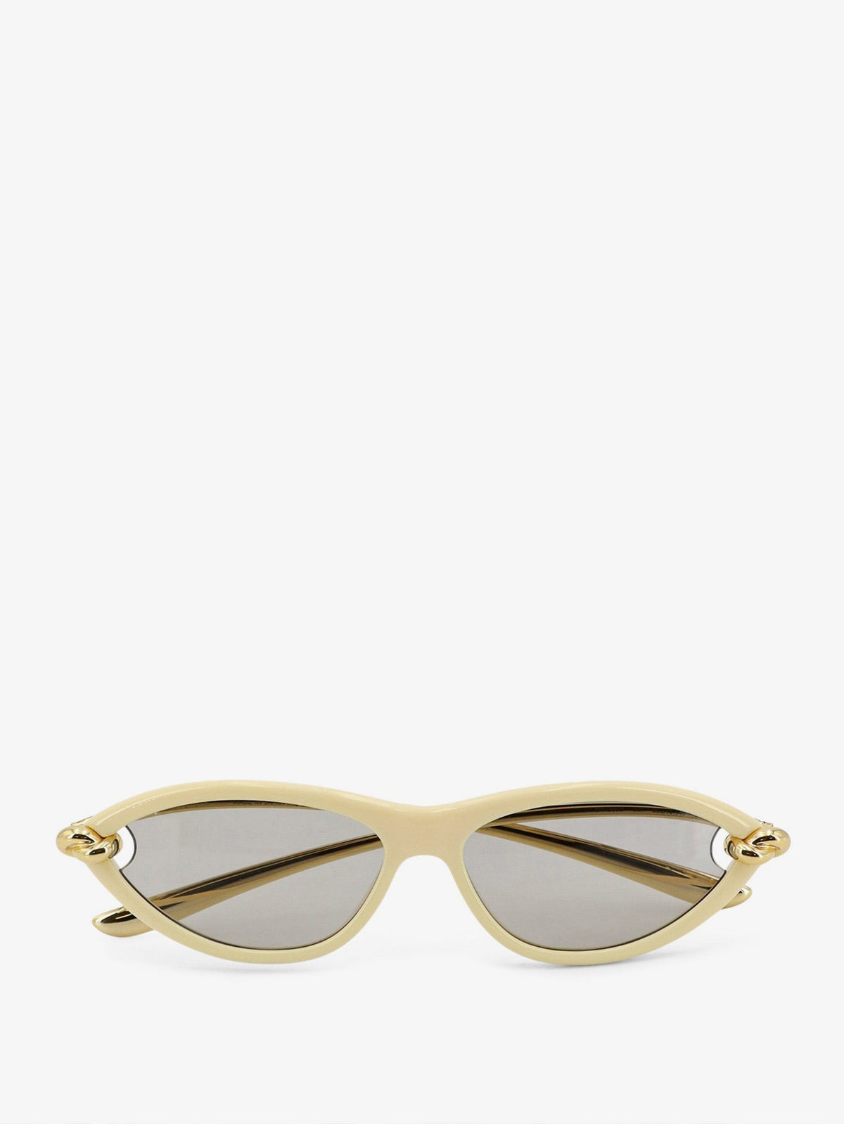 Bottega Veneta Women's Knot Cat Eye Sunglasses Beige