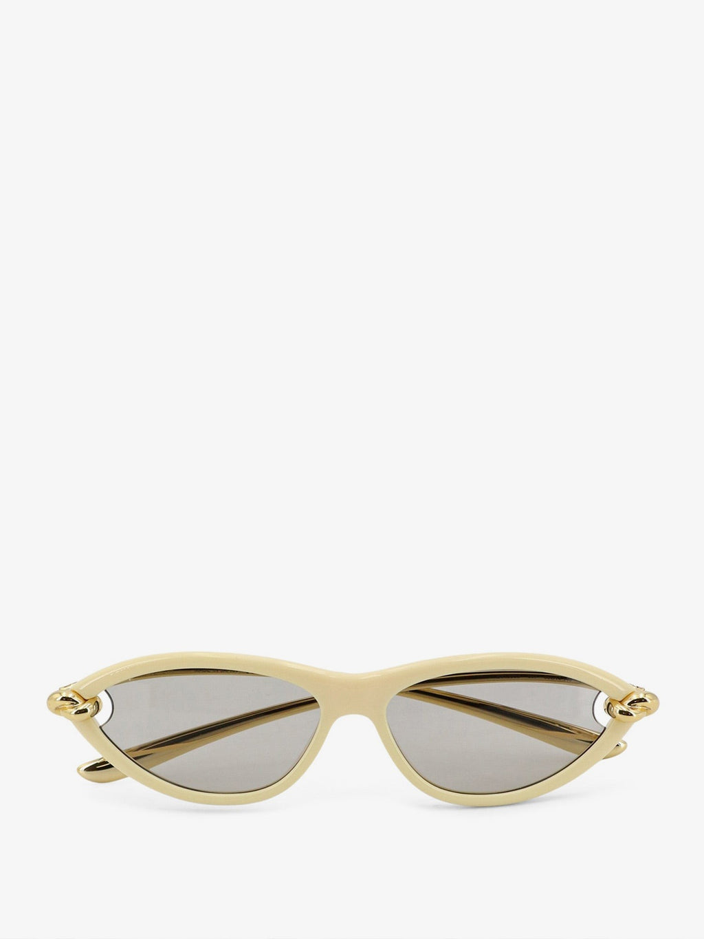 Bottega Veneta Women's Knot Cat Eye Sunglasses Beige