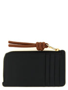 Loewe Knot Detail Card Holder Black, view 2