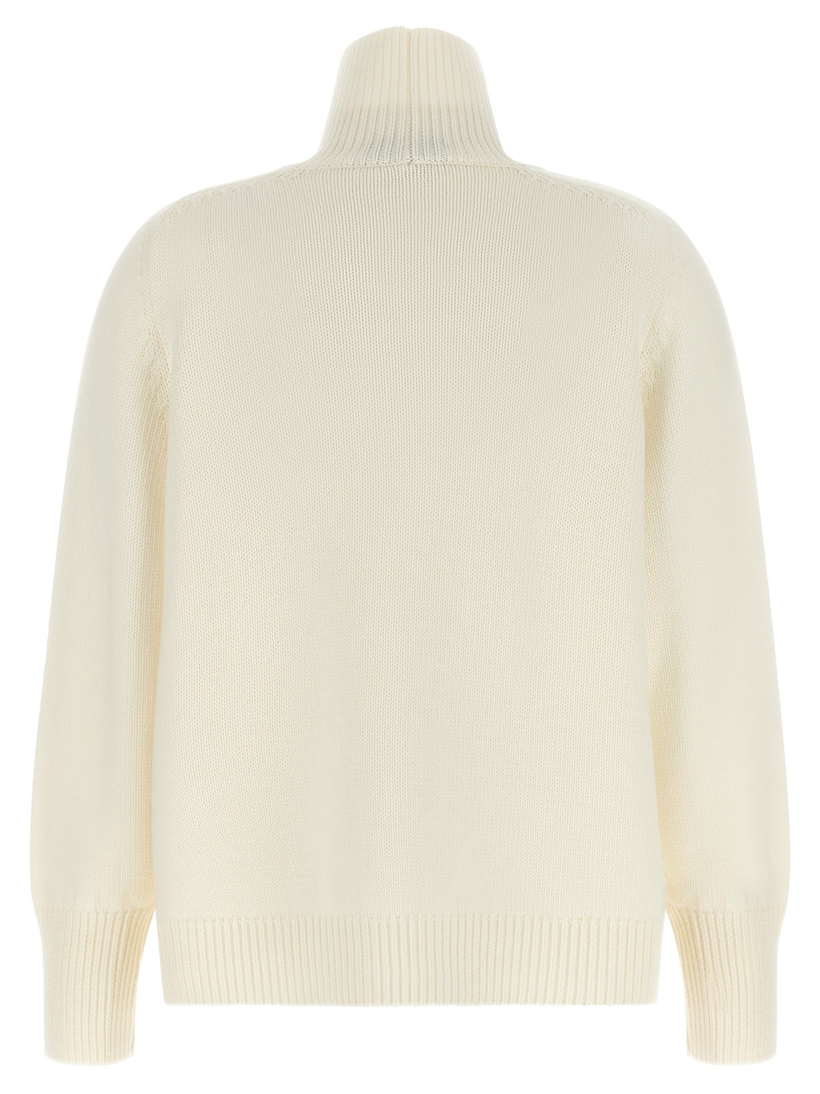 Fabiana Filippi Knot Pin Sweater White