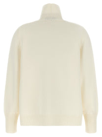 Fabiana Filippi Knot Pin Sweater White