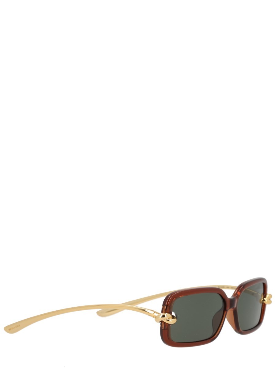 Bottega Veneta Women's Knot Sunglasses Brown