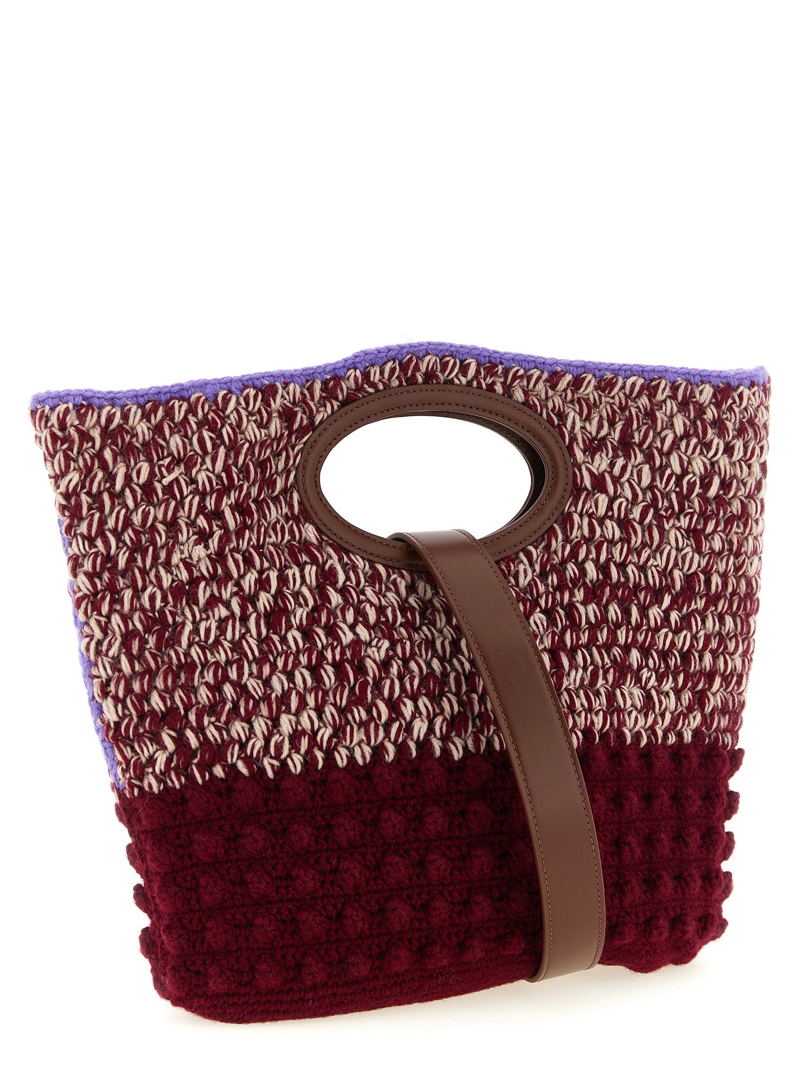 Marni Knotty Clutch Red