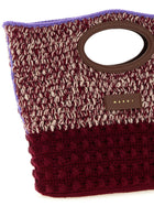 Marni Knotty Clutch Red, view 3