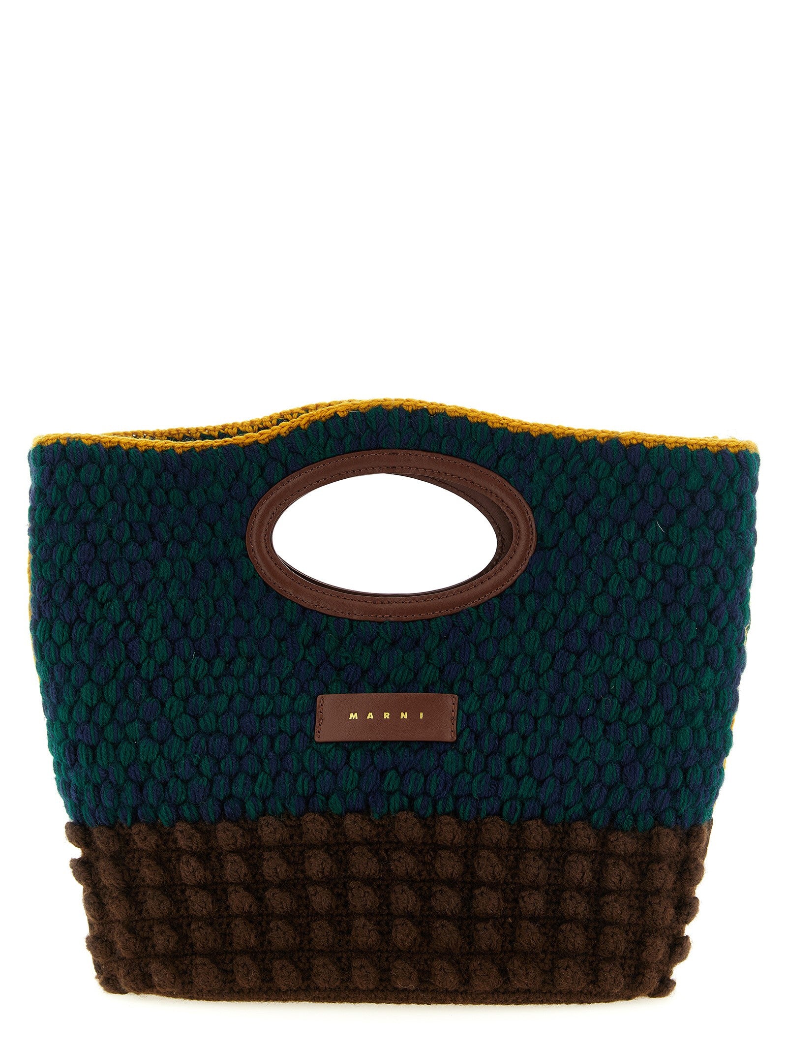 Marni Knotty Clutch Gold