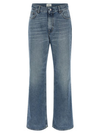 Haikure Korea Nordic Blue Jeans Blue
