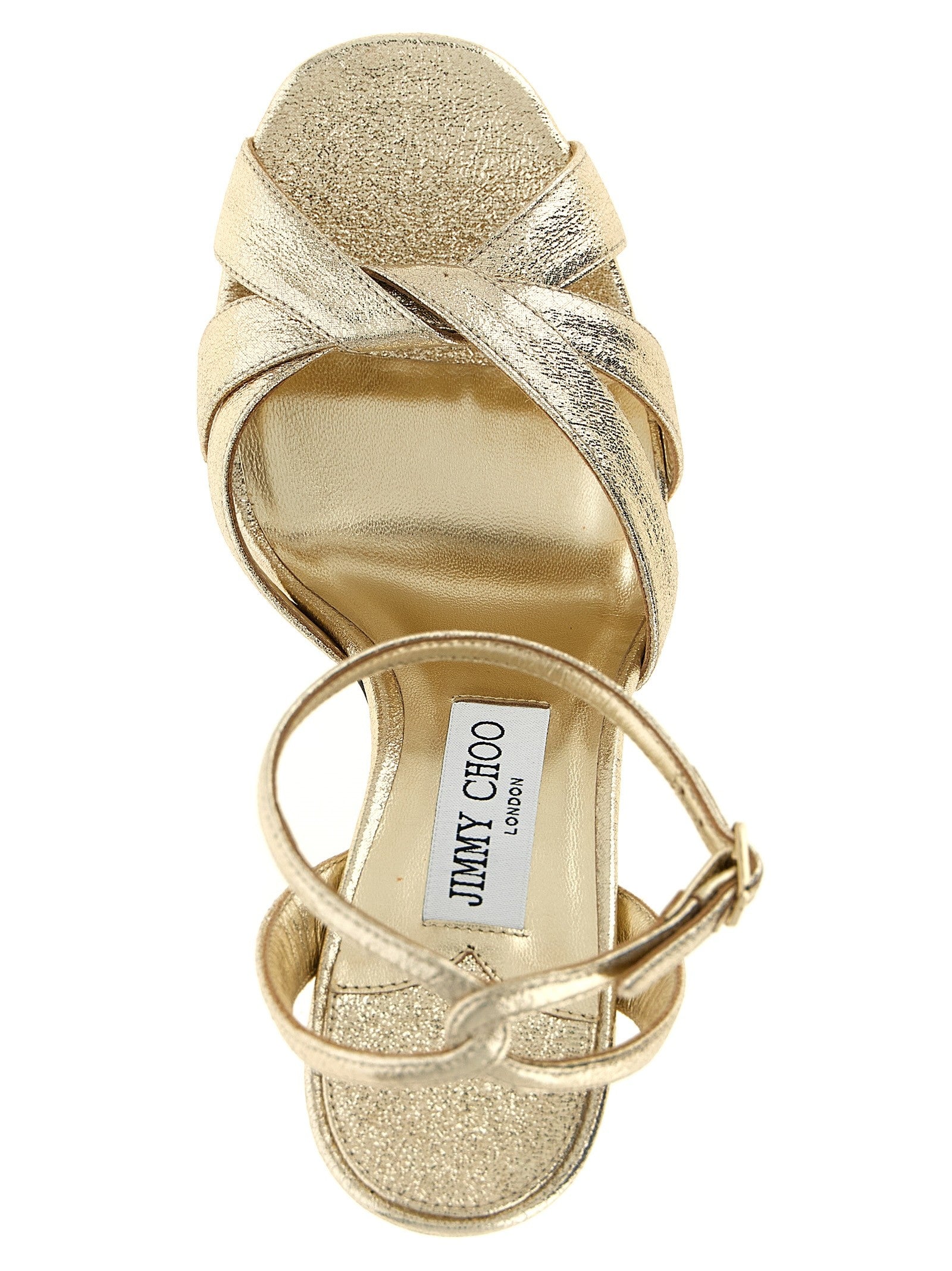 Jimmy Choo Kove Sandals Gold