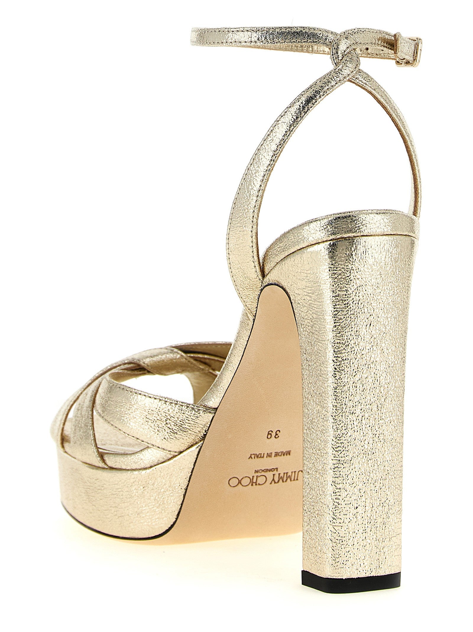 Jimmy Choo Kove Sandals Gold