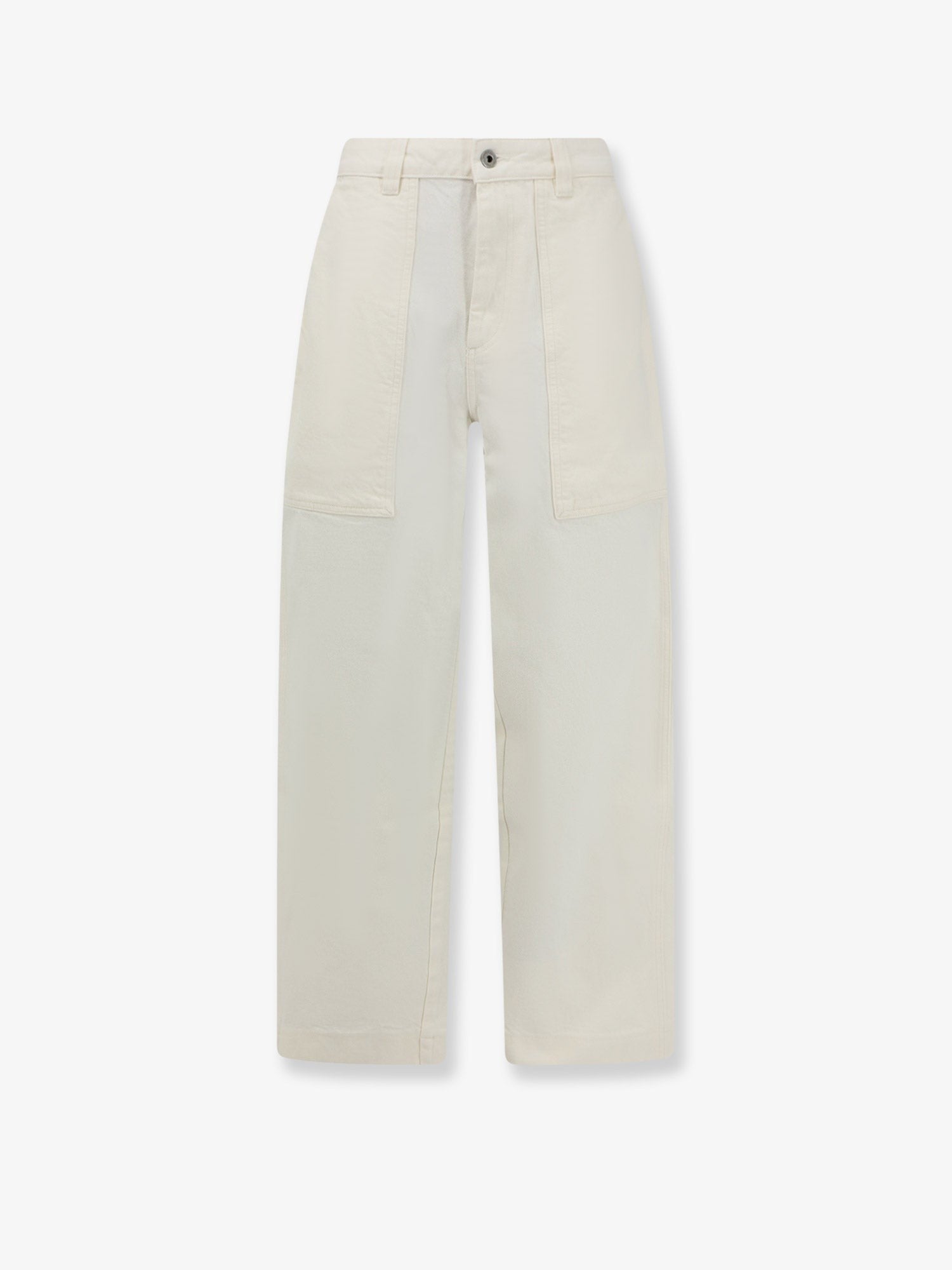 Soeur Women's Kurt Organic Cotton Trousers White