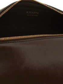 Khaite Kye Mini Crossbody Bag Brown