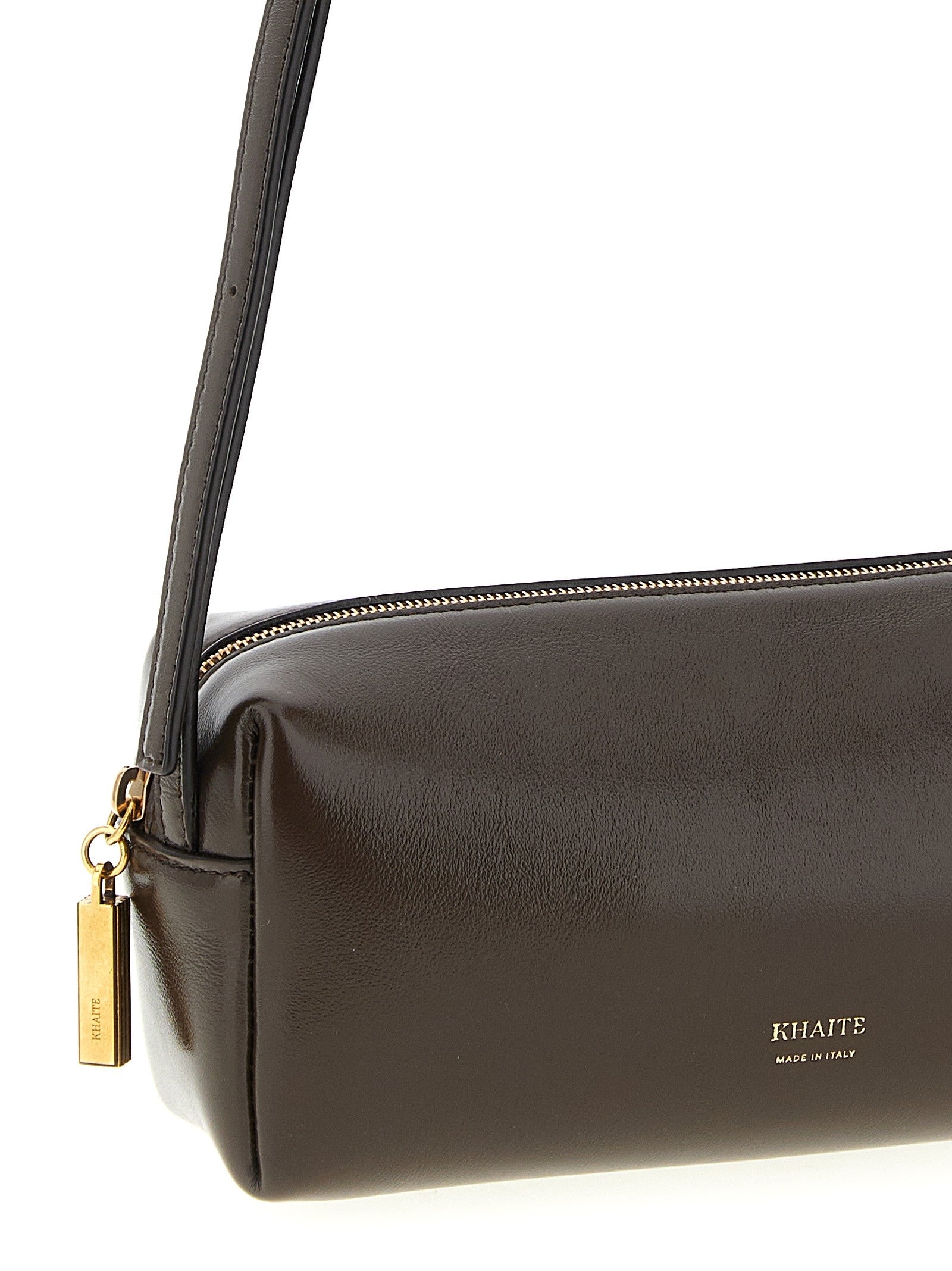 Khaite Kye Mini Crossbody Bag Brown