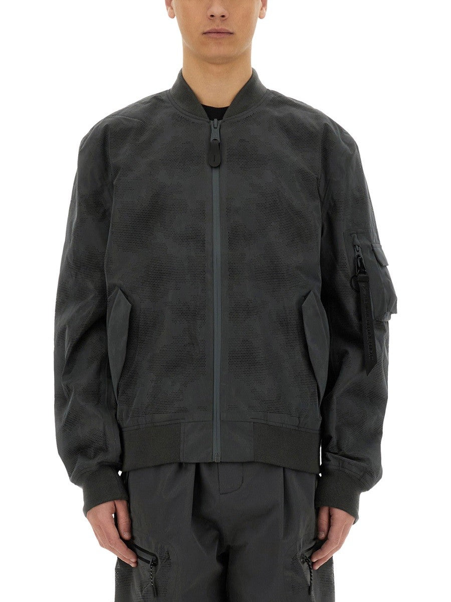 Alpha Industries Men's Laser Cut Jacket Grey Alpha Industries