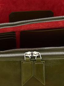 The Attico Laltra Di Milano Shoulder Bag Green, view 4