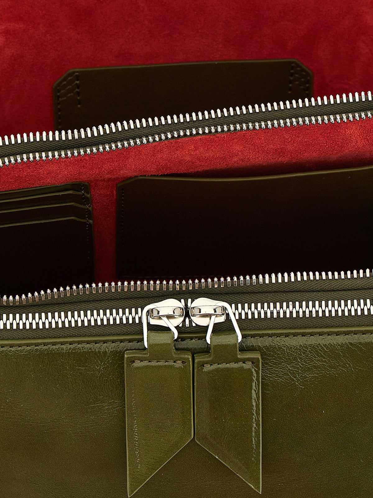 The Attico Laltra Di Milano Shoulder Bag Green, view 4