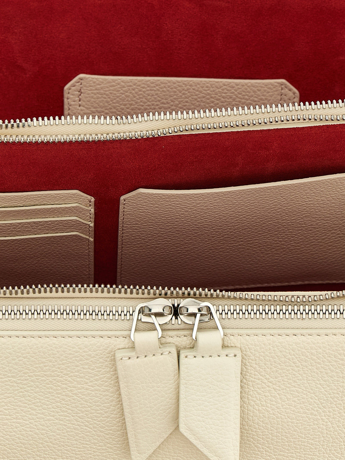 The Attico Laltra Di Milano Shoulder Bag White, view 4