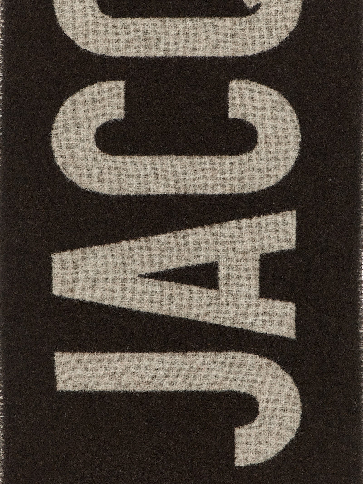 JACQUEMUS Lecharpe Jacquemus Scarf Brown