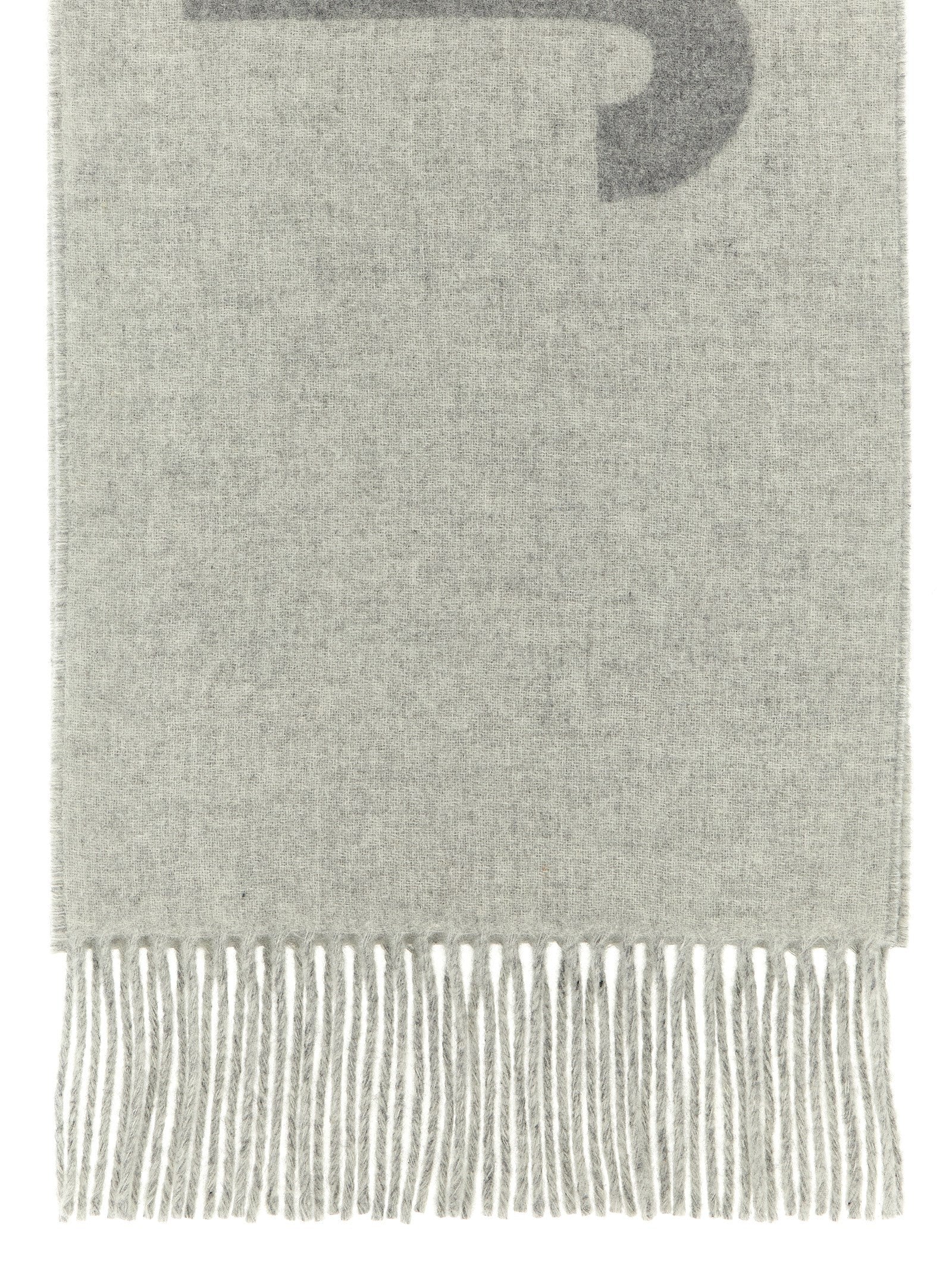 JACQUEMUS Lecharpe Jacquemus Scarf Grey