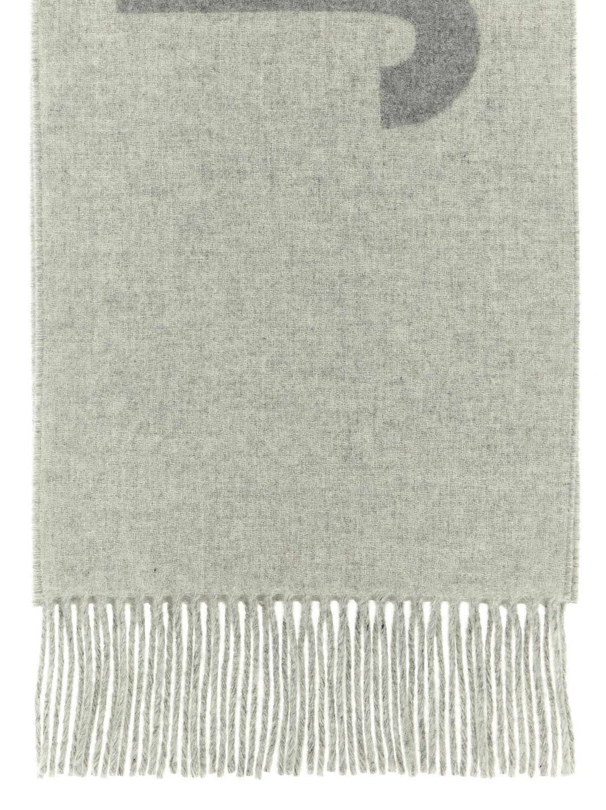 JACQUEMUS Lecharpe Jacquemus Scarf Grey, view 2