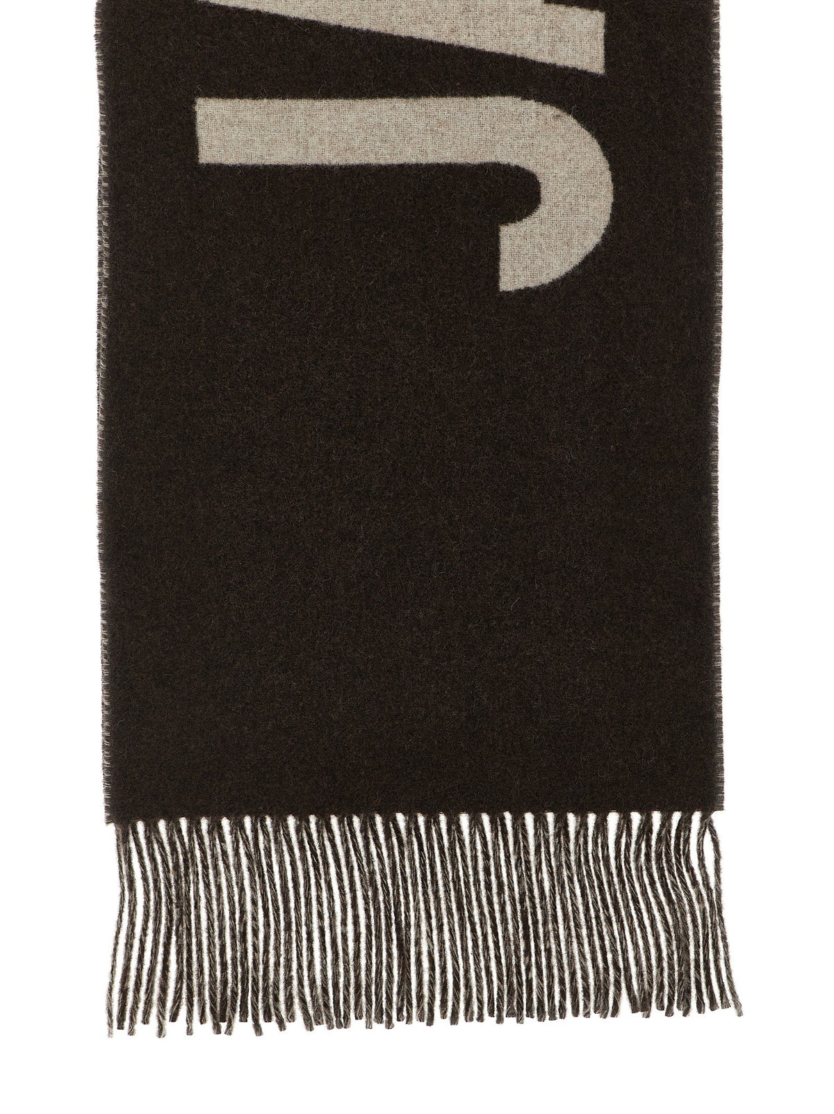 JACQUEMUS Lecharpe Jacquemus Scarf Brown