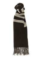 JACQUEMUS Lecharpe Jacquemus Scarf Brown