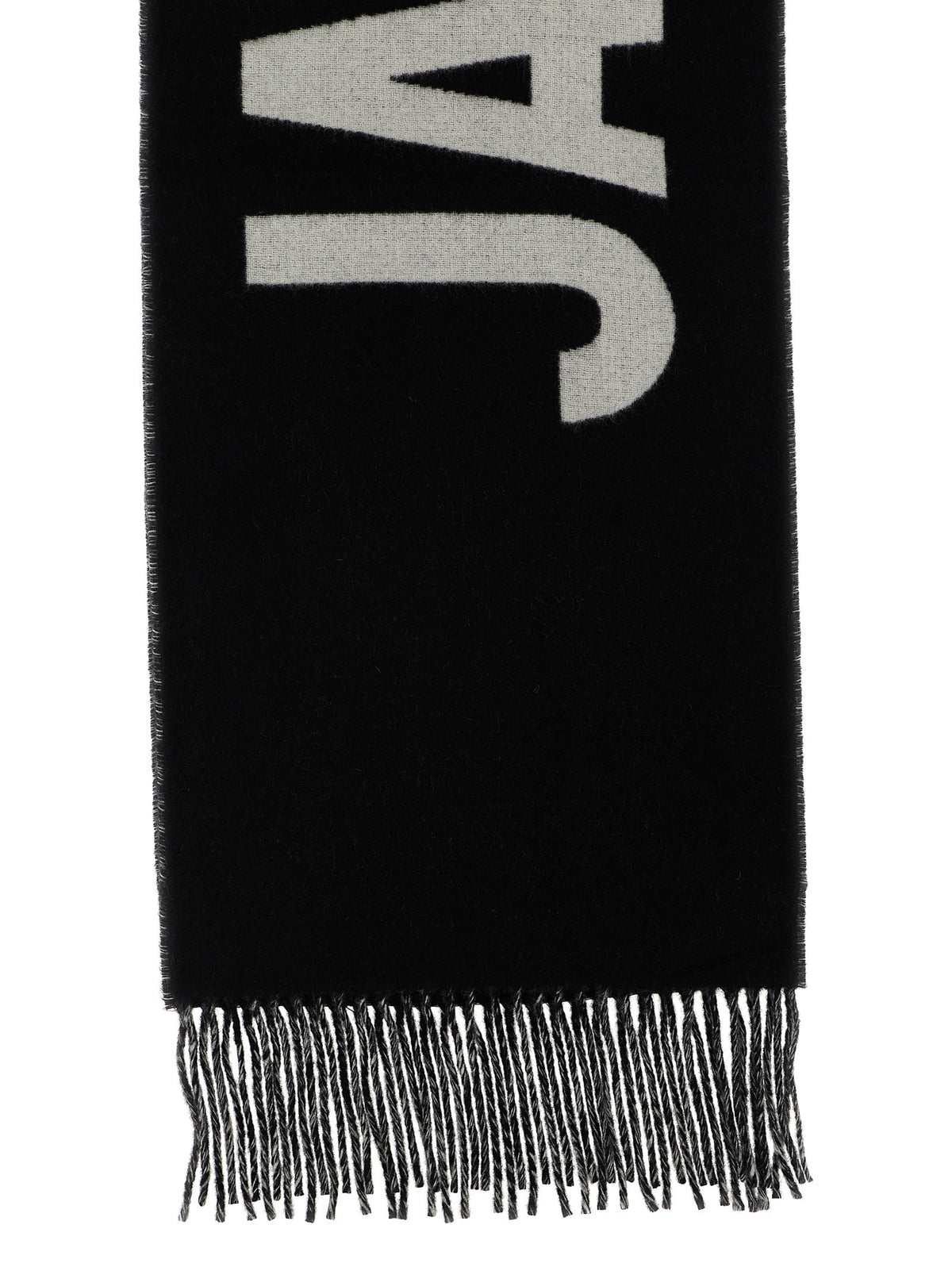 JACQUEMUS Lecharpe Jacquemus Scarf Black