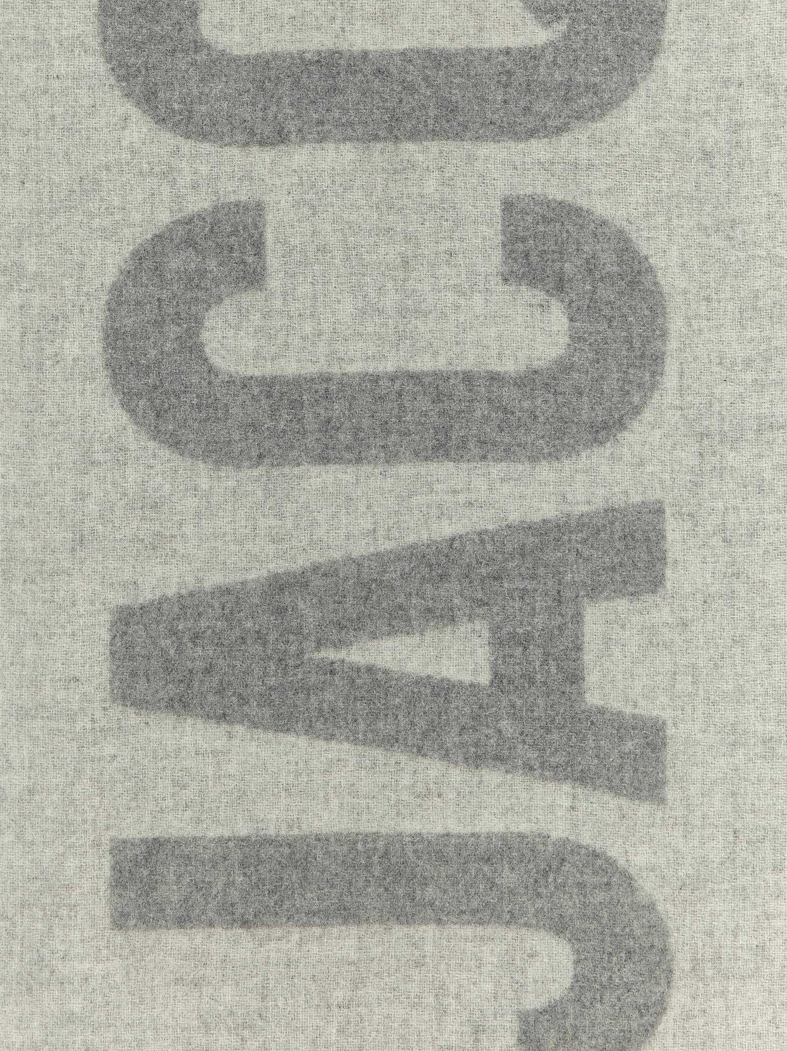 JACQUEMUS Lecharpe Jacquemus Scarf Grey