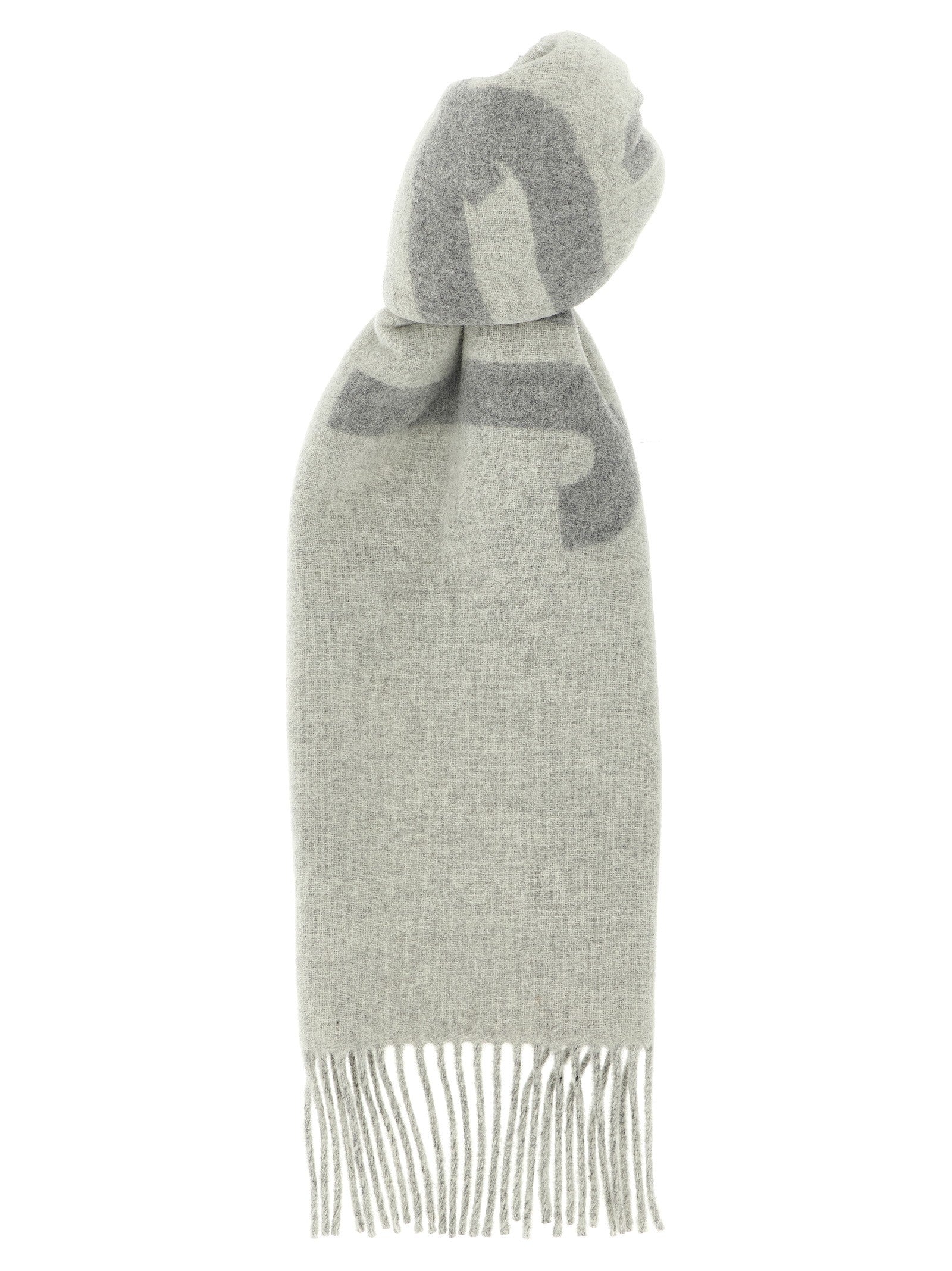 JACQUEMUS Lecharpe Jacquemus Scarf Grey