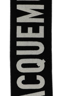 JACQUEMUS Lecharpe Jacquemus Scarf Black, view 3