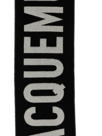 JACQUEMUS Lecharpe Jacquemus Scarf Black