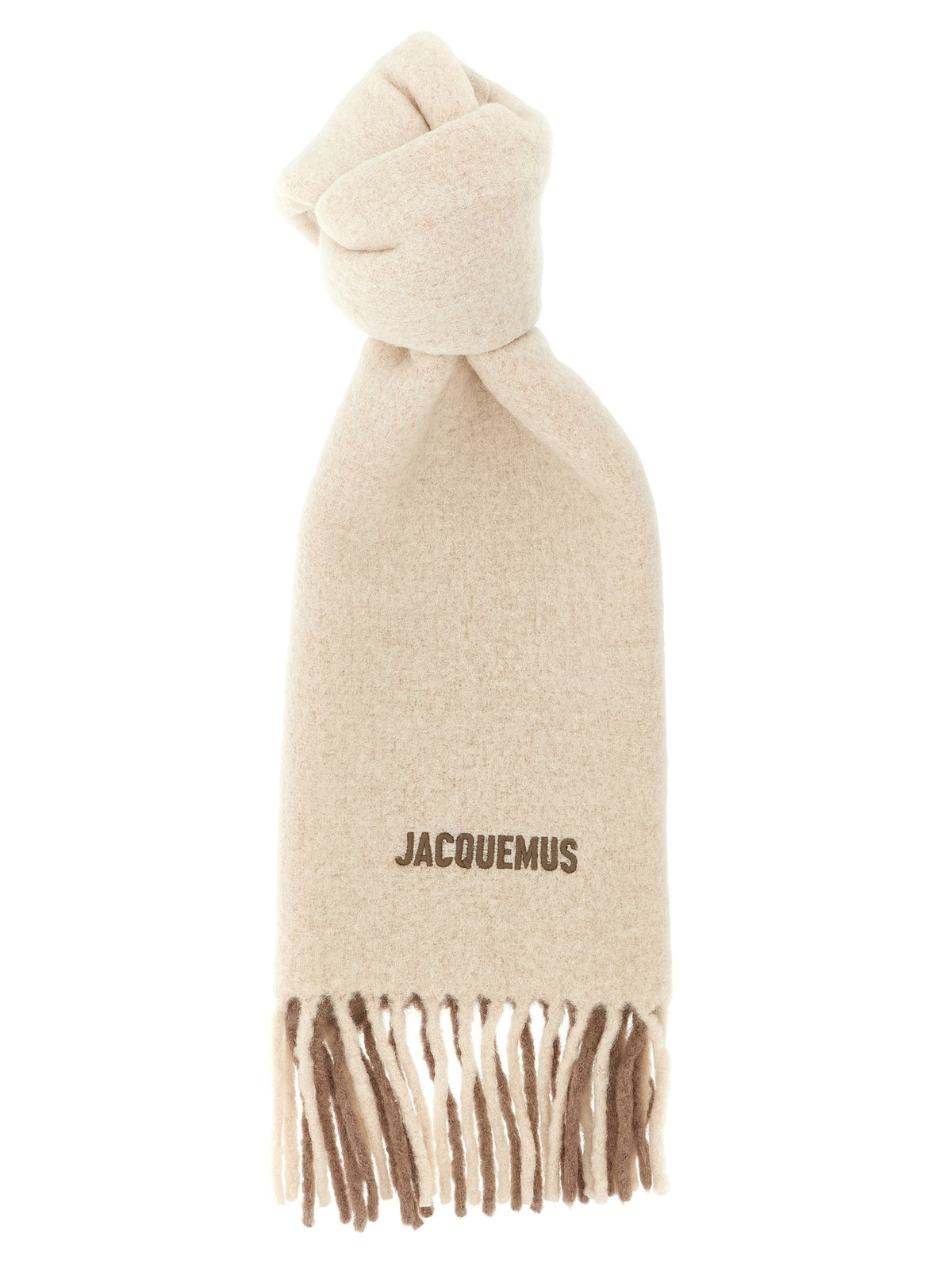 JACQUEMUS Lecharpe Moisson Scarf Gold