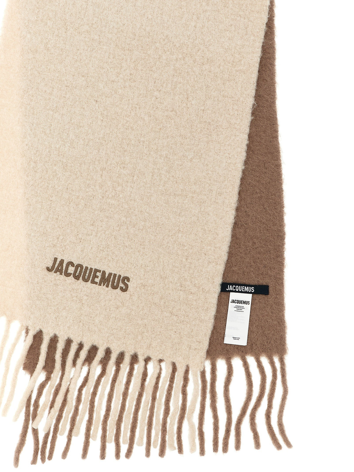 JACQUEMUS Lecharpe Moisson Scarf Gold