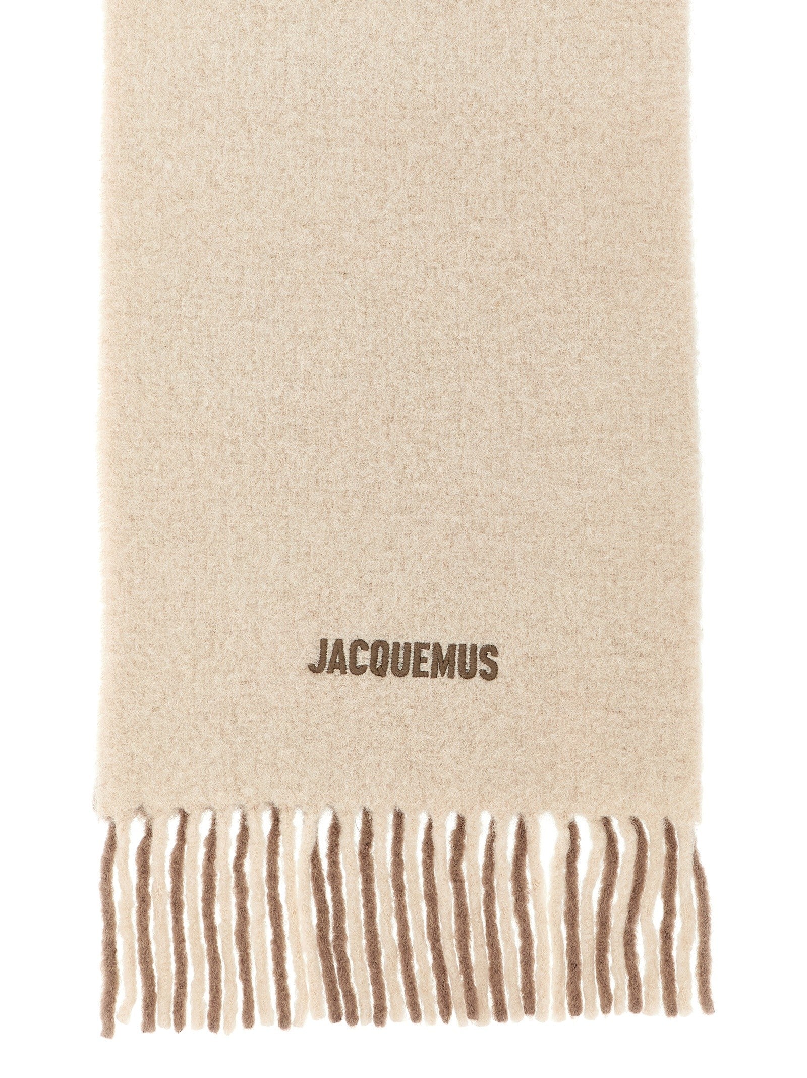 JACQUEMUS Lecharpe Moisson Scarf Gold
