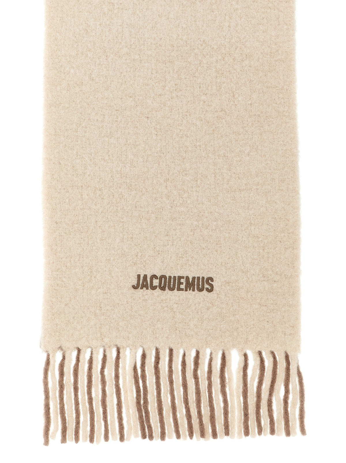 JACQUEMUS Lecharpe Moisson Scarf Gold, view 2