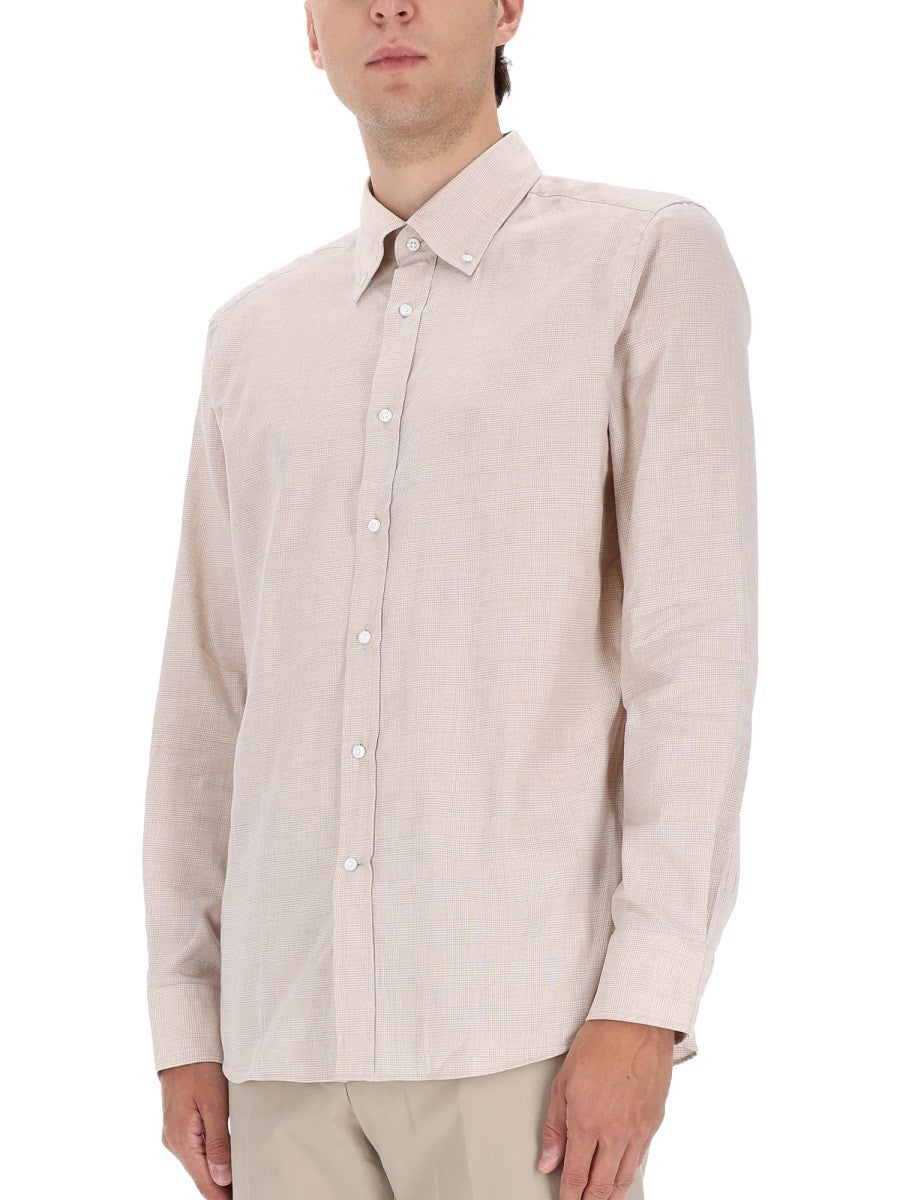 Boss Camel Men's Hays Shirt Beige