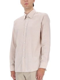 Boss Camel Men's Hays Shirt Beige