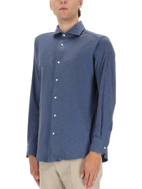 Boss Camel Men's Hays Shirt Blue